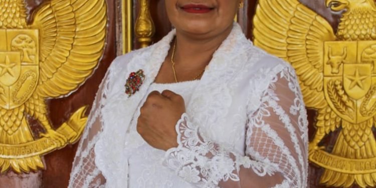 Ny. Ami Yikwa-Yahuli, Ketua PKK Kabupaten Yahukimo
