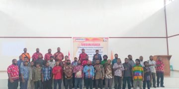 Bawaslu Kabupaten Yahukimo Gelar Sosialisasi Pengawasan Pemilu Kepada Pemuda di Yahukimo