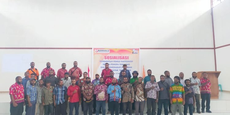 Bawaslu Kabupaten Yahukimo Gelar Sosialisasi Pengawasan Pemilu Kepada Pemuda di Yahukimo