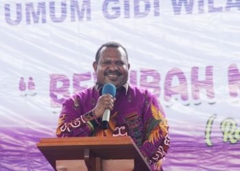 Hadiri Pembukaan Konferensi GIDI Wilayah Yahukimo, Ini Pesan Ones Pahabol