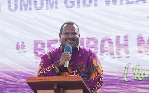 Hadiri Pembukaan Konferensi GIDI Wilayah Yahukimo, Ini Pesan Ones Pahabol