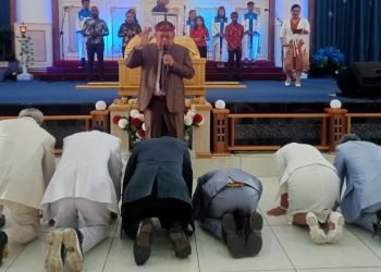 Majelis Pusat Lantik Pengurus Majelis Daerah GPdI Papua Pegunungan