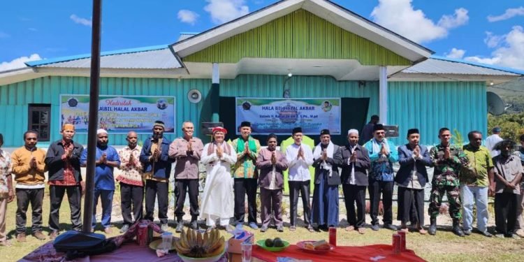 Forum Komunikasi Muslim Gelar Halalbi Halal Akbar di Wamena