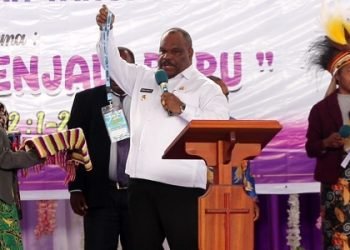 Bupati Didimus Yahuli Resmi Buka Konferensi Umum GIDI Wilayah Yahukimo Ke-9 Tahun 2023