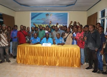 Pengurus Karateker DPD II KNPI Kabupaten Yahukimo Gelar Pleno