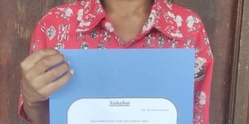 Ignatius Herman Kamarmateyau, siswa SD YPPK Santo Antonius Dekai