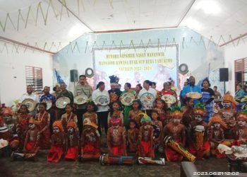 Badan Pengurus Ikatan Keluarga Byak di Yahukimo Resmi Dilantik