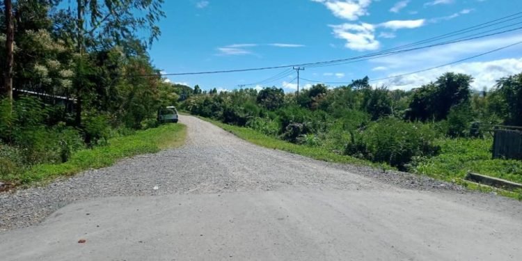 Pengaspalan Jalan  Hom-hom Moai Diharapkan Sampai ke Distrik Musatfak