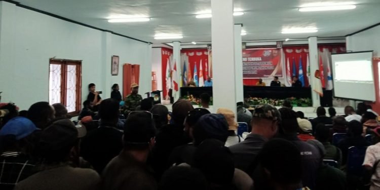 Bawaslu Jayawijaya Nyatakan Walk Out dari Ruang Pleno Penetapan DPT di KPU
