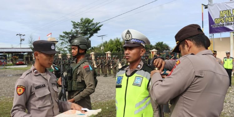 Operasi Patuh Cartenz 2023 di Yahukimo, Pengendara Dihimbau Tertib Berlalu Lintas