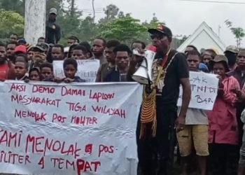 Bangun Pos Brimob, Kepala Suku Adat Momuna: Jangan Bangun Ini Tanah Saya 