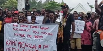 Bangun Pos Brimob, Kepala Suku Adat Momuna: Jangan Bangun Ini Tanah Saya 