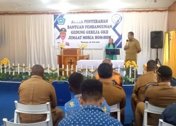 Panitia Targetkan Akhir Tahun Gereja Moria Selesai Dibangun