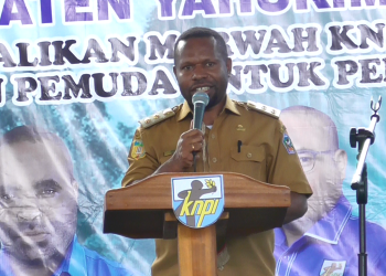 Wabup Yahukimo Resmi Buka Kegiatan Rapim – Musda KNPI Yahukimo