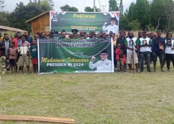 Partai PKB  Jayawijaya Mendeklarasikan Muhaimin Iskandar Capres RI 2024