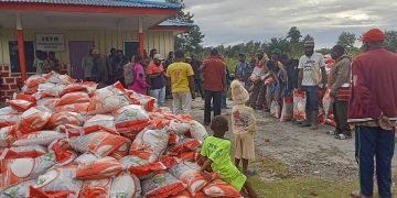 Terungkap Penyebab Bantuan Beras di Distrik Wouma Terlambat