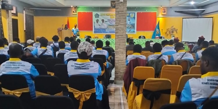 Ini Pesan Bupati Jayawijaya Pada  Musda DPD II KNPI  