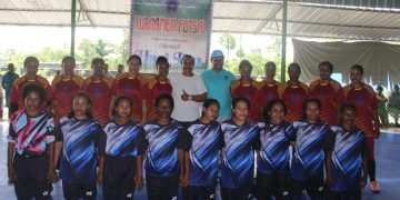 18 Tim Futsal Putri di Dekai Ramaikan Hari Ibu Ke-95 Tahun 
