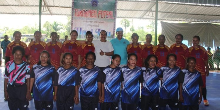 18 Tim Futsal Putri di Dekai Ramaikan Hari Ibu Ke-95 Tahun 