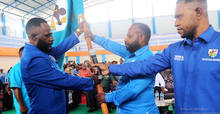 Pengurus DPD II KNPI Kabupaten Yahukimo Periode 2023-2026 Resmi Dilantik