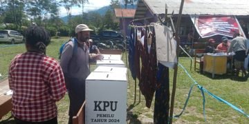 Penerapan Pemungutan Suara  Sistem Noken di Papua Bervariasi