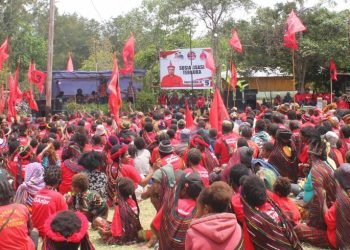 Lakukan Sosialisasi, PDIP Asolokobal Komitmen Satu Kursi DPRD Jayawijaya