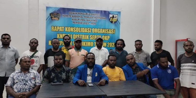 Jelang Pemilu, KNPI Kabupaten Yahukimo Seruhkan Menjaga Kamtibmas