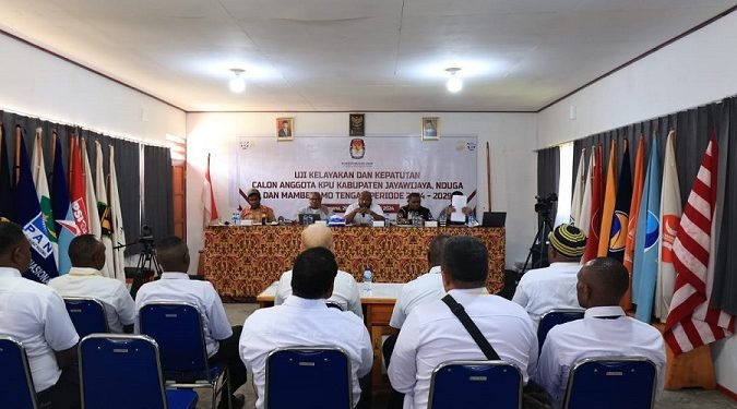 Calon Anggota KPU di 3 Kabupaten Jalani Uji Kelayakan dan Kepatutan