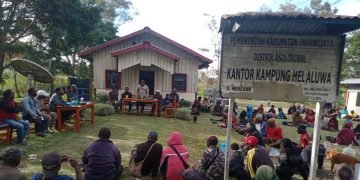 Masyarakat Kampung Helaluwa Sepakat Pemilu Sistem Noken dan One Man One Vote