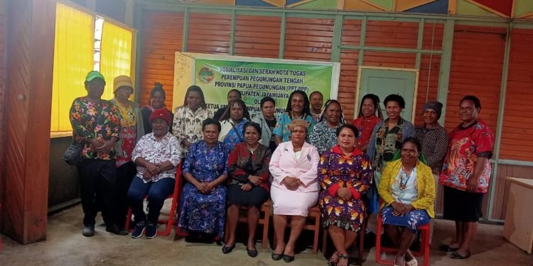 Perempuan Papua yang Tergabung Dalam Organisasi PPT – PPP Gelar Sosialisasi
