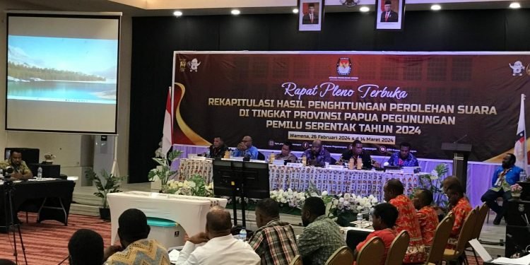 Setelah Mamteng, Kini Kabupaten Yalimo Selesaikan Pleno Tingkat Provinsi