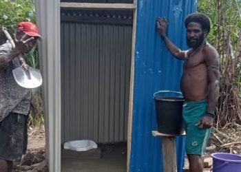 Kerja Sama Unicef dan Kemenkes, Dinkes Mamteng Bangun 30 Jamban Sehat di Kampung