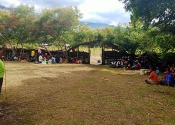 PGGJ Cek Persiapan Tempat Perayaan HUT Pekabaran Injil di Kampung Minimo