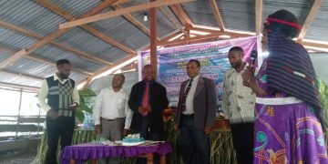 Gereja GIDI Jemaat Anthiokia Melaksanakan Ibadah Paskah dan HUT Jemaat Ke-I