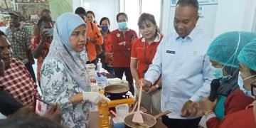 Gubernur Hadiri Pelatihan PMT di Puskesmas Wamena Kota