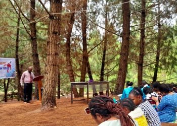 GKII Moria Menggelar Ibdah Padang Kenaikan Yesus