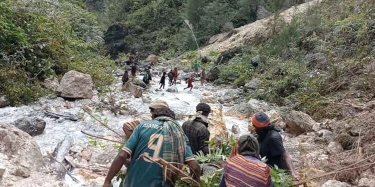 Peduli Bencana Yahukimo, OKP Cipayung Wamena Bentuk Tim Kemanusiaan