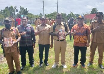 Penyaluran Dandes Tahap Pertama Kabupaten Tolikara Berakhir Di Dabra