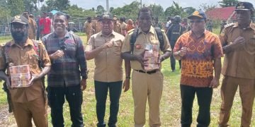 Penyaluran Dandes Tahap Pertama Kabupaten Tolikara Berakhir Di Dabra