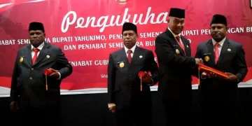 Sebagai PJS Bupati Pegubin, Yohanes Penius Lanny Siap Sukseskan Pilkada Damai