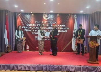 Ketua DPW Kerukunan Kawanua Papua Pegunungan Resmi Dilantik