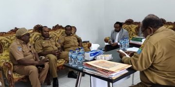 Senator Arianto Kogoya Jaring Aspirasi  ke RSUD, Dinas Pendidikan dan Dinkes