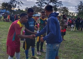 Cukup Antosias, Puluhan Tim Terlibat Dalam Turnamen Sepak Bola Ketimavit CUP