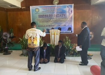 Badan Pengerja Gereja GIDI Jemaat Eklesia Bonto Baru Periode 2025-2028 Resmi Dikukuhkan
