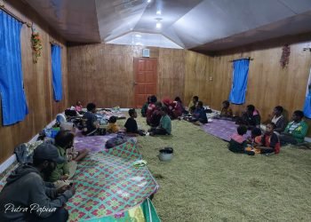 Baru Mengungsi Karena  Banjir, Masyarakat di Wamena Mengungsi Lagi Akibat Rentetan Tembakan