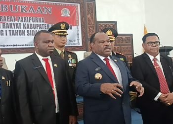 Bupati Didimus Yahuli Hadiri Pembukaan Rapat Paripurna Masa Sidang I Tahun 2025
