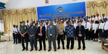 Bupati Didimus Yahuli Lantik 123 Pejabat Administrator