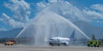 Pesawat Sriwijaya Air Resmi Beroperasi di Provinsi Papua Pegunungan