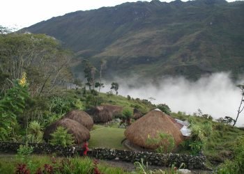 Ist - suasana alam dan perkampungan di Papua Pegunungan (wisato.id)
