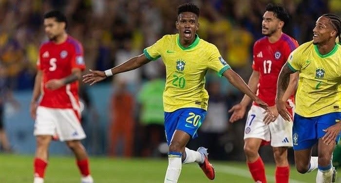 Brasil Vs Chile: Tim Samba Menang 3-0, Estevao Cetak Gol Debut